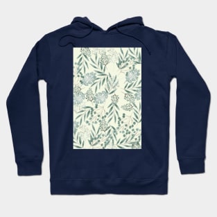 Floral Pattern Hoodie